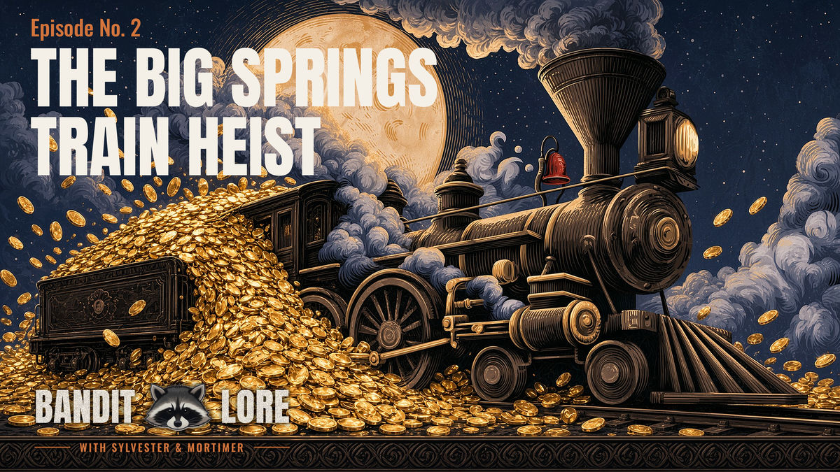 Episode thumbnail: The Big Springs Train Heist